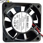 فن 6 در 6 در 1.5 12 ولت 210 میلی امپر بلبرینگی