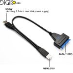 تبدیل USB3.0 به SATA با برق کمکی