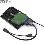تبدیل USB3.0 به SATA با برق کمکی