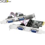 کارت تبدیل PCIE به 4 پورت سریال