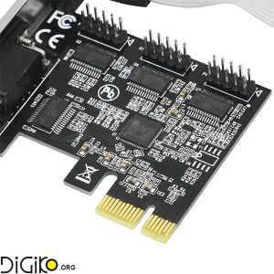 کارت تبدیل PCIE به 4 پورت سریال