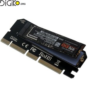کارت تبدیل PCIE X1 به M-KEY NVME M2