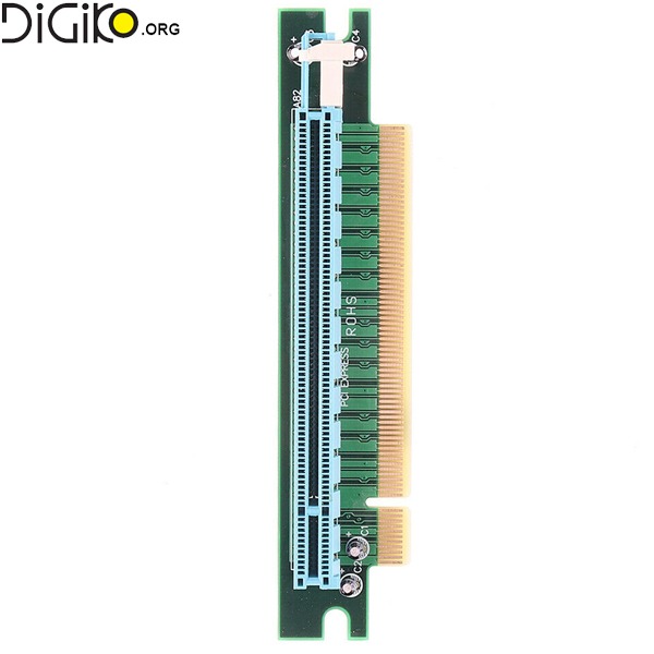 کارت تبدیل PCI-E 16X به PCI-E 16X با زاویه 90 درجه
