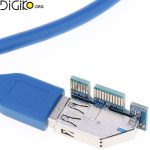 کارت تبدیل PCI-E X1 به 2 پورت PCI-E X4