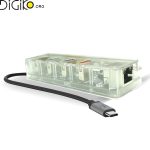 هاب USB3.0 با لن سرعت 1000 با پورت Type-c