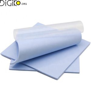 پد سیلیکون حرفه ای با ضریب 12/8 وات بر متر کلوین