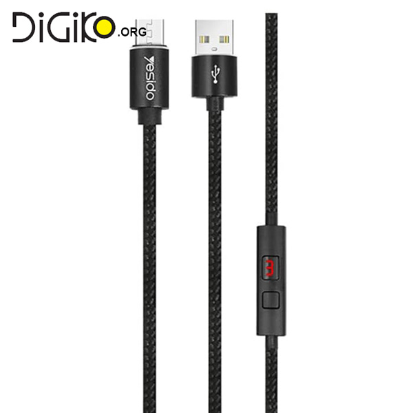 کابل USB به micro-usb یسیدو YESIDO Ca46 طول 1.2متر