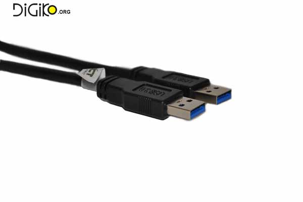 کابل لینک USB 3.0 دو سر نر تی سی تی 1.2 متری