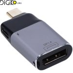 تبدیل تایپ سی به DP 8K V1/4+ PD مارک MINI TECH