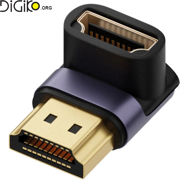 تبدیل نری به مادگی 90 درجه HDMI 2.1 8K مینی تک