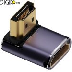 تبدیل نری به مادگی 90 درجه HDMI 2.1 8K مینی تک