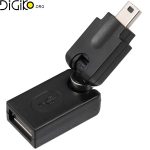 تبدیل OTG مینی USB گردشی