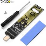 تبدیل Nvme M-KEY به TYPE-C مینی تک