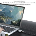 تبدیل تایپ سی به LAN GB مارک MINI TECH