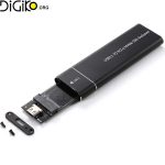 باکس فلزی هارد M2 NVME M-KEY به تایپ سی برند مینی تک