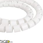 سیم جمع کن 2 متری 25 میل رنگ سفید