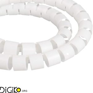 سیم جمع کن 2 متری 25 میل رنگ سفید