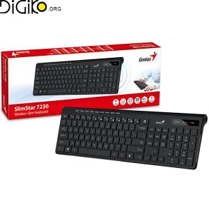 کیبورد بی سیم جنیوس مدل SLIM STAR 7230