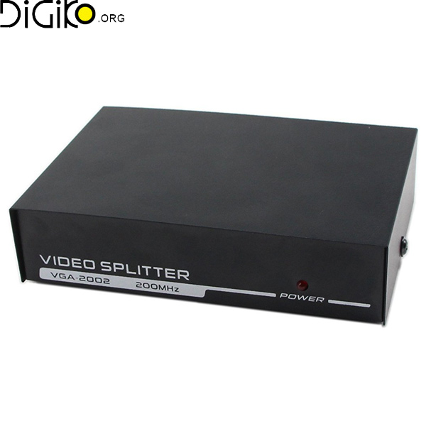 اسپلیتر 1 به 2 VGA با فرکانس 200 هرتز
