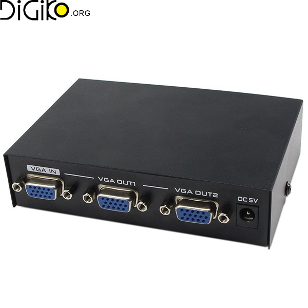 اسپلیتر 1 به 2 VGA با فرکانس 200 هرتز
