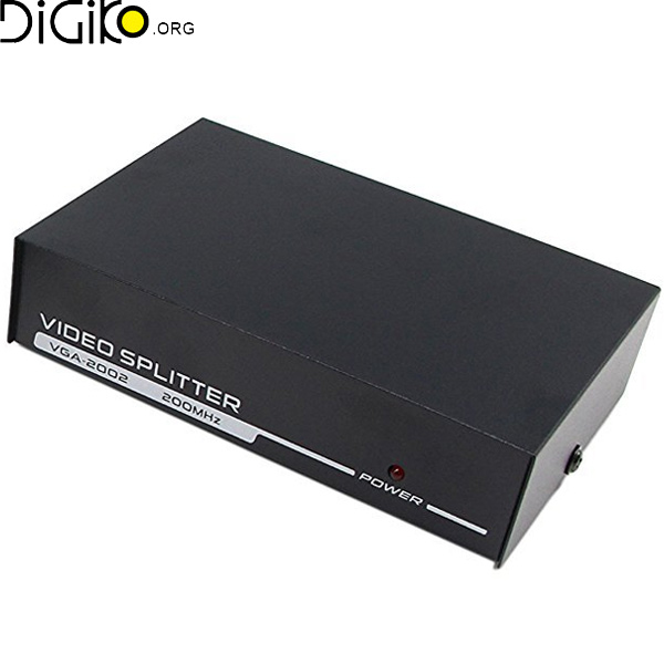 اسپلیتر 1 به 2 VGA با فرکانس 200 هرتز