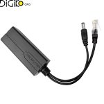 اسپلیتر POE دارای قابلیت اتصال به دوربین 12 ولت