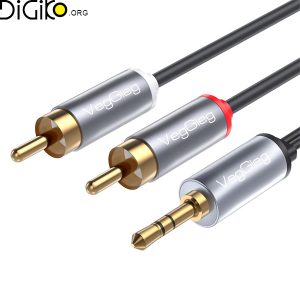 کابل AUX به RCA وگیگ 1/5 متری V-A601