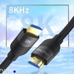 کابل HDMI2.1 8K وگیگ 10 متری مدل V-H904