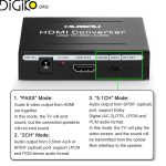 جدا کننده صدا و تصویر HDMI مارک ای نت