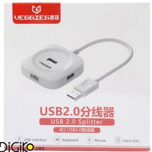 هاب USB2.0 وگیگ 4 پورت مدل V-U2408