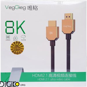 کابل HDMI2.1 8K وگیگ 2 متری مدل V-H504
