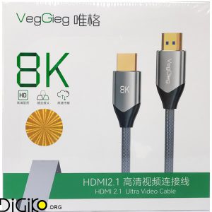 کابل HDMI V2.1 8K وگیگ 1/5 متری مدل VH402