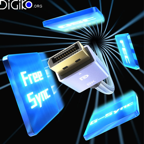 کابل DP V1.4 8K وگیگ 1.5 متری مدل V-Z620