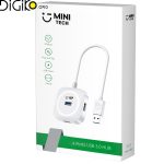 هاب USB3.0 مینی تک 4 پورت مدل M-344