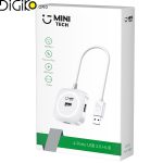 هاب USB2.0 مینی تک 4 پورت مدل M-2408