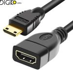 تبدیل HDMI ماده به مینی HDMI
