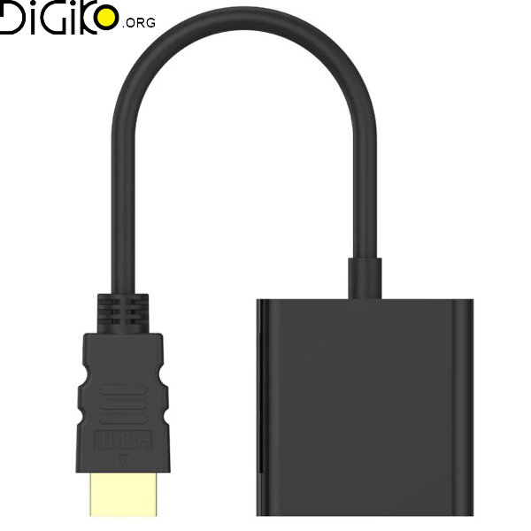 تبدیل HDMI به VGA با صدا و برق مینی تک