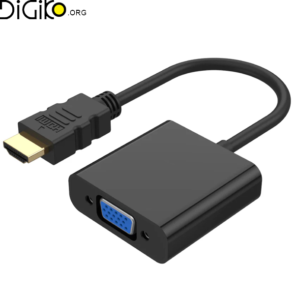 تبدیل HDMI به VGA با صدا و برق مینی تک