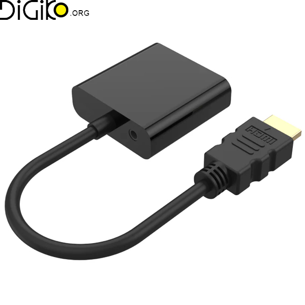 تبدیل HDMI به VGA با صدا مینی تک