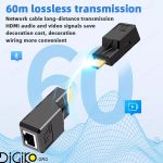 اکستندر کابل HDMI با شبکه تا 60 متر