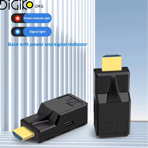 اکستندر کابل HDMI با شبکه تا 60 متر