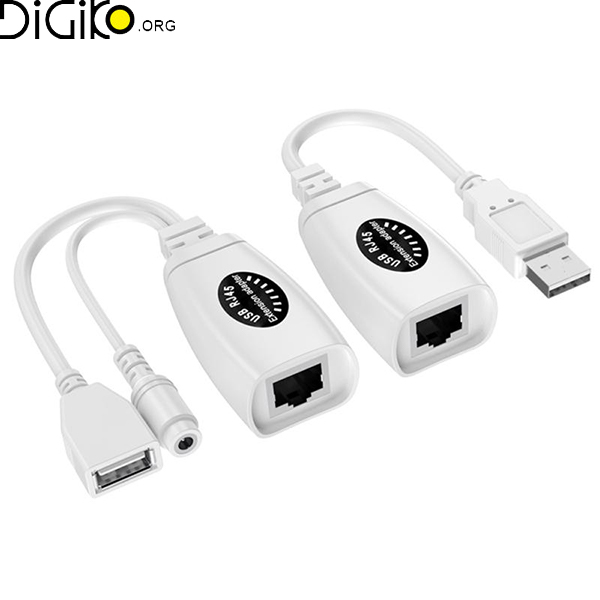 اکستندر اکتیو USB با کابل شبکه تا 45 متر