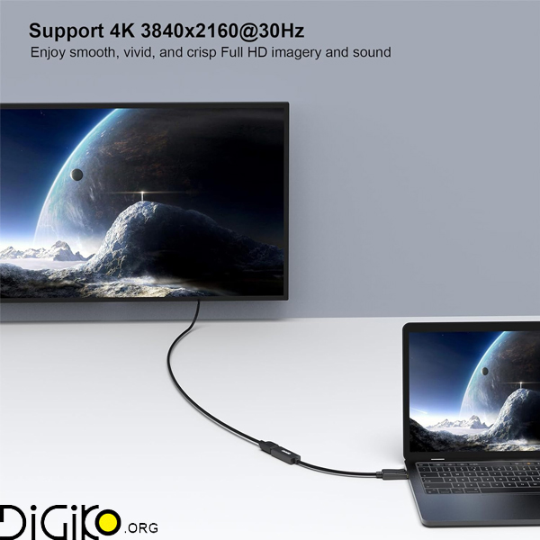تبدیل DP به HDMI 4K مینی تک