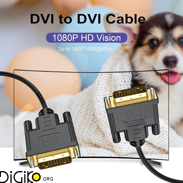 کابل DVI مینی تک 1.5 متری