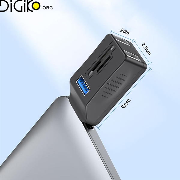 رم ریدر و هاب USB بدون کابل مینی تک