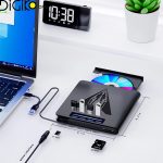 دی وی دی رایتر اکسترنال مینی تک با پورت USB و SD