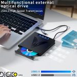 دی وی دی رایتر اکسترنال مینی تک با پورت USB و SD