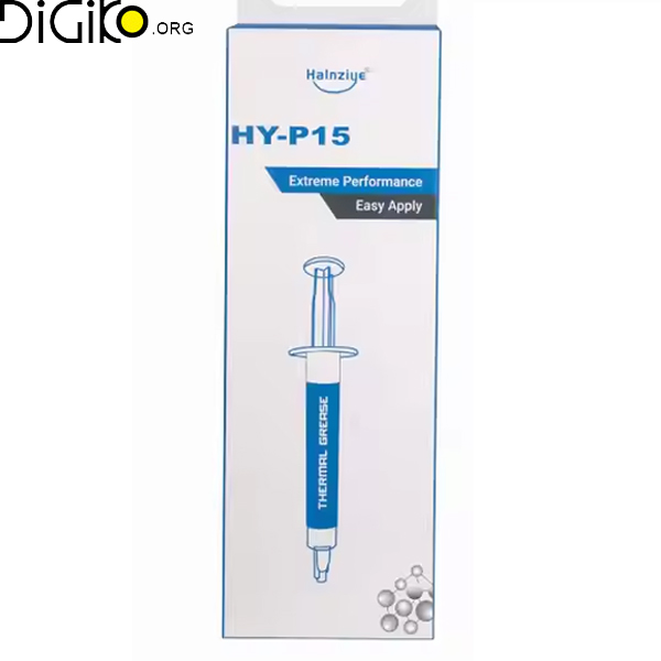 DIGIKO1254 خمیر سیلیکون p15 ضریب 15.2 وات بر متر کلوین 2 گرم