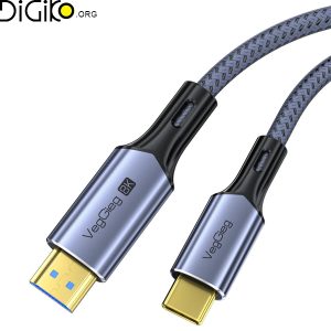 کابل TYPE-C به HDMI 8K وگیگ V-Z104