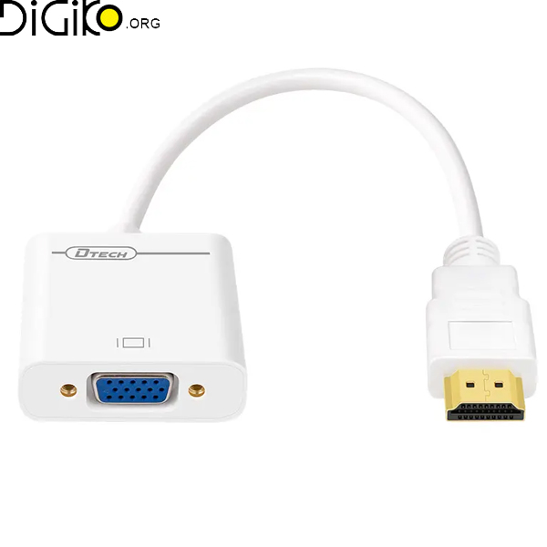 تبدیل HDMI به VGA با صدا DT-6404 دیتک